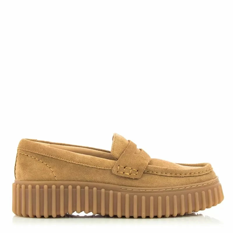 Дамски Лоуфър CLARKS – 26171956 TORHILL PENNY LIGHT TAN