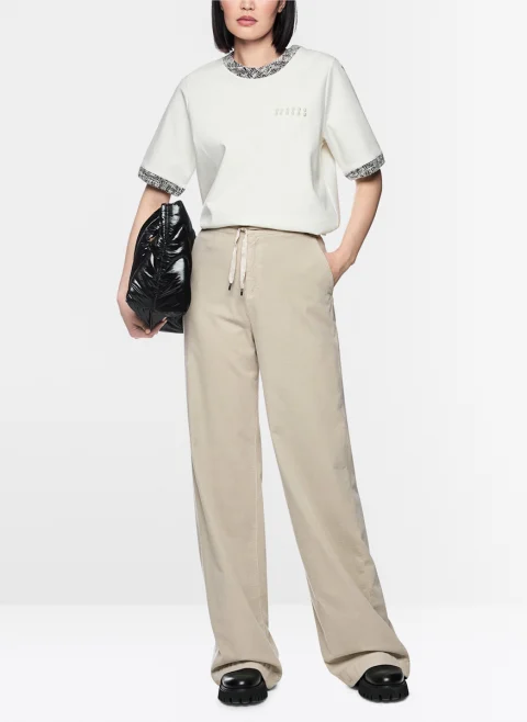 Панталон от рипсено кадифе 'Warri' Marc Cain Pants — снимка 2