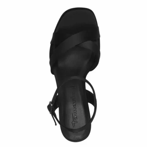 Дамски Сандали На Ток TAMARIS – 1-28050-42-001 BLACK — снимка 5