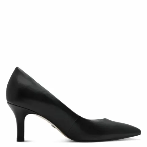 Токчета TAMARIS – 1-22434-41-003 BLACK LEATHER — снимка 2