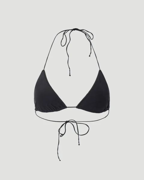 Stud-Embellished Bikini Set in Black — снимка 4