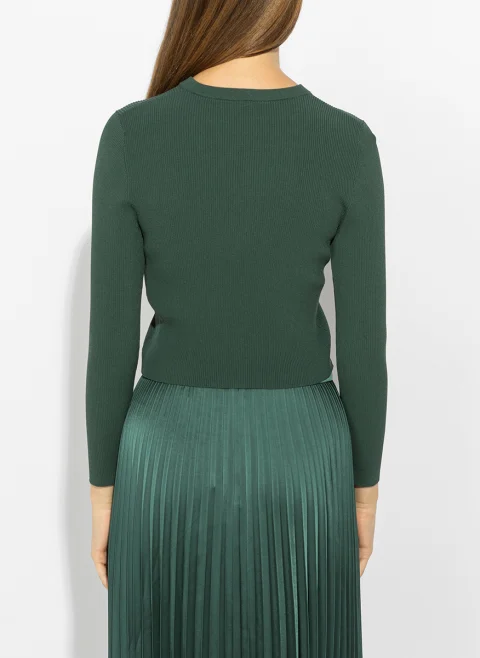 Жилетка с рипс дизайн Weekend Max Mara Wkdtennis — снимка 3