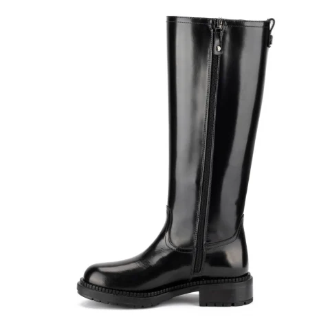 Дамски черни ботуши Casadei — снимка 10