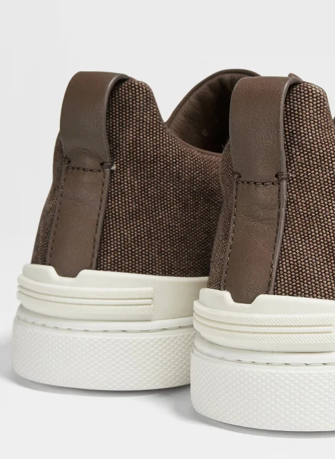 Кецове с лен 'Triple Stitch™' Zegna — снимка 4