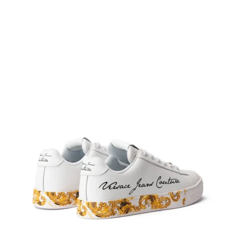 Дамски бели кецове VERSACE JEANS — снимка 6