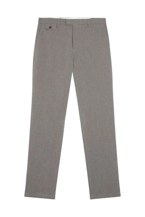 Панталон Chilwel Slim Fit Check Chino Trouser 272528 brown