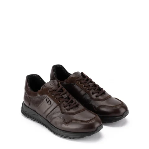 Мъжки кафяви спортни обувки Cesare Casadei — снимка 6