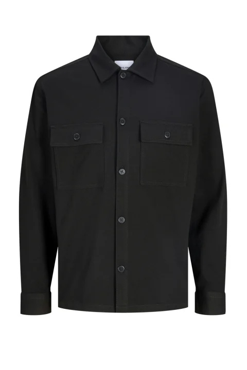 Риза Jjewilliam Overshirt 12306252 C-N10 black