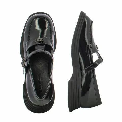 Дамски Мокасини CARLO FABIANI – 044-2002 BLACK — снимка 5