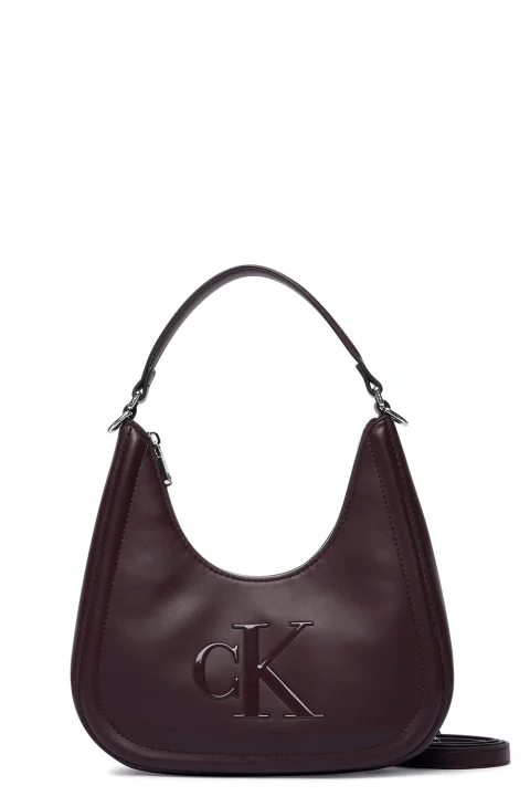 Чанта Bold Ck Small Crescent LV04F3561G BAP fudge