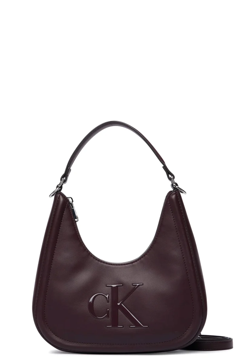 Чанта Bold Ck Small Crescent LV04F3561G BAP fudge