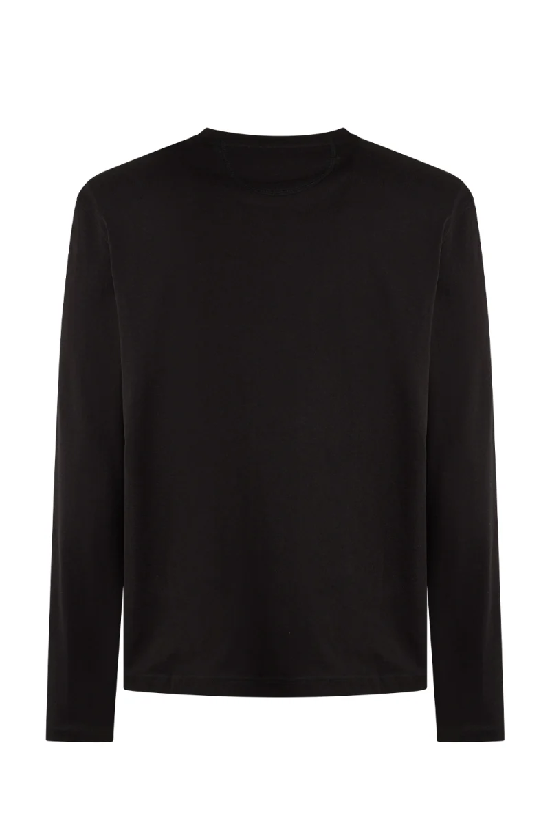 Блуза 3LMMDR005 09999 black — снимка 2