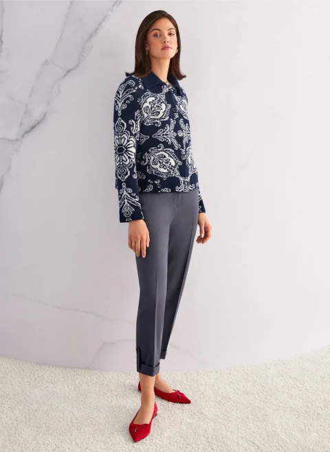 Велурени балеринки Marc Cain Collections — снимка 5