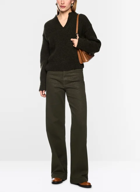 Пуловер с алпака Marc Cain Collections — снимка 2