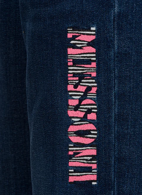 Деним с бродерия Missoni Kids — снимка 3