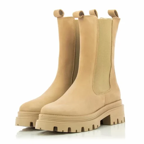 Дамски Равни Боти TAMARIS – 1-1-25498-21 CAMEL — снимка 3