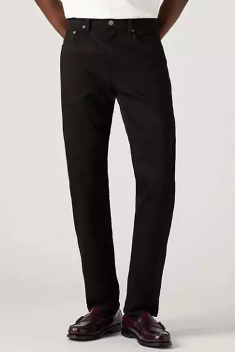 Jeans 502 Taper Blacks 295070031 black denim — снимка 2