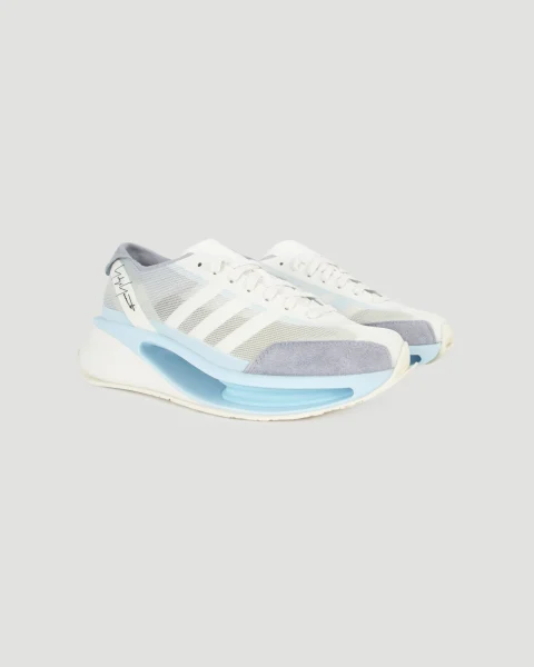 Gendo Run Trainers in White and Blue — снимка 2
