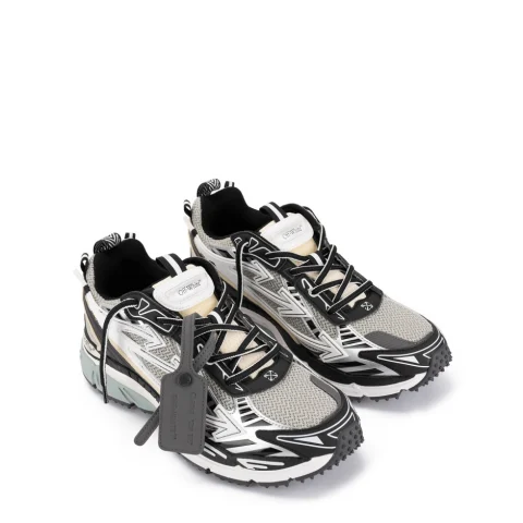 Мъжки сиви маратонки OFF-WHITE — снимка 5