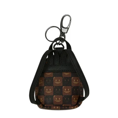 Ключодържател SHARKS IN PARIS WTF BUBBLE BROWN CHECK SPRAYGROUND — снимка 7