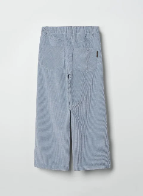 Панталон от рипсено кадифе Brunello Cucinelli Kids 6