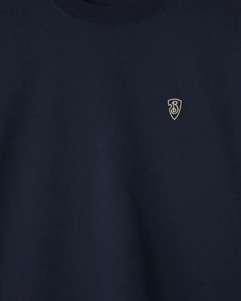 B-Shield Logo T-Shirt in Storm — снимка 2