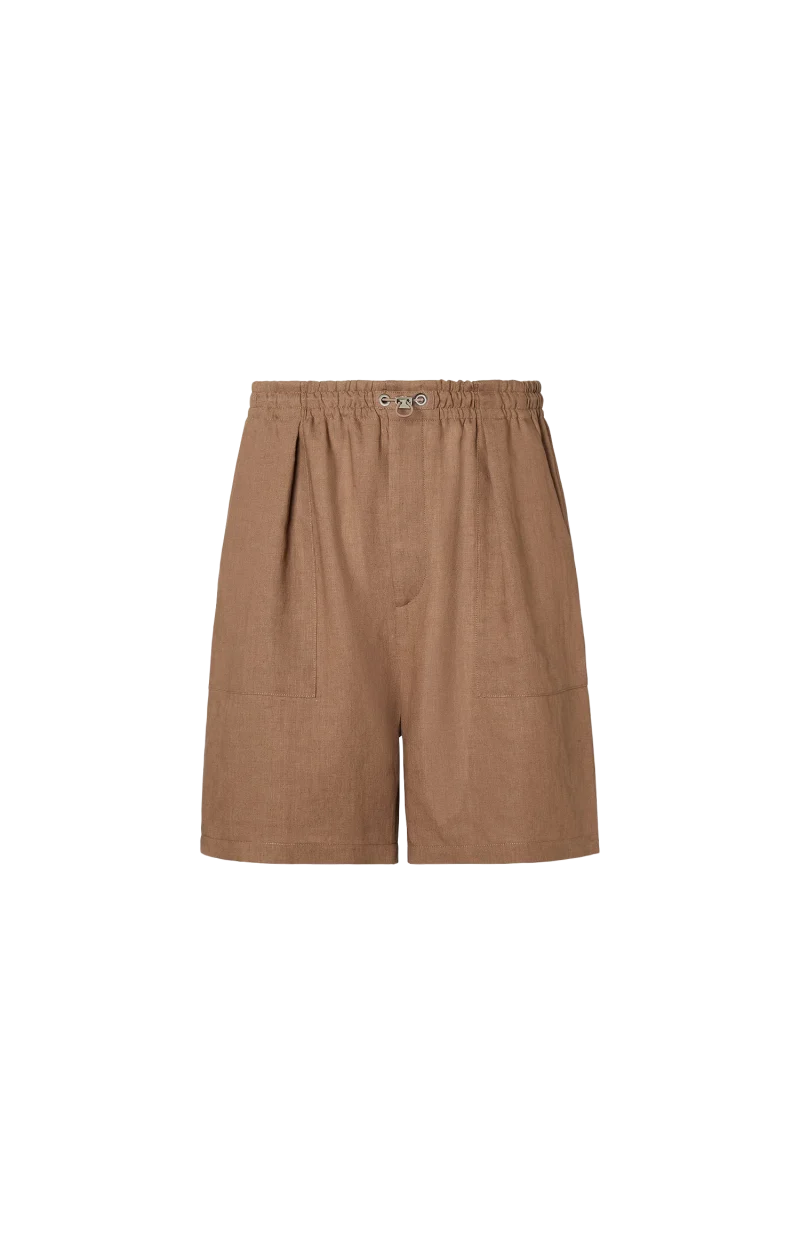 Bermuda Shorts in Brown