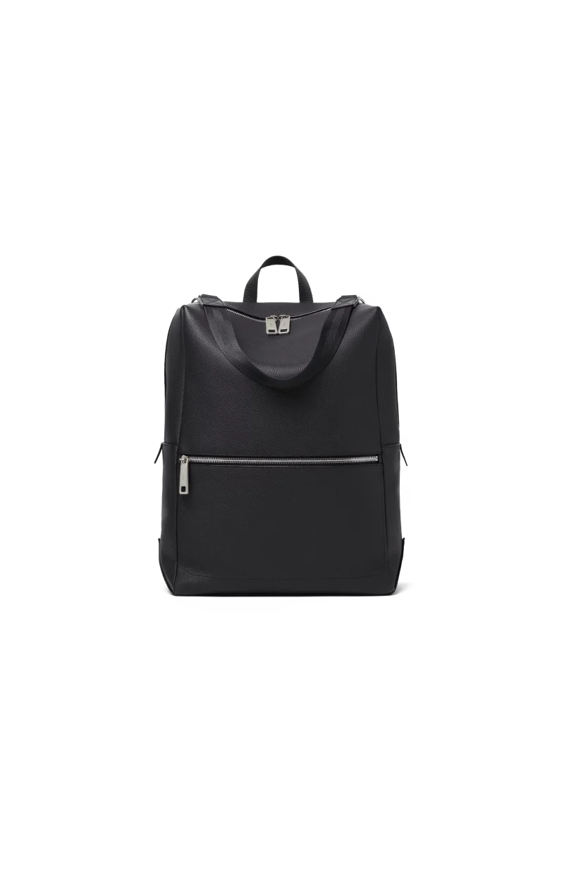 Lui Backpack in Black Leather