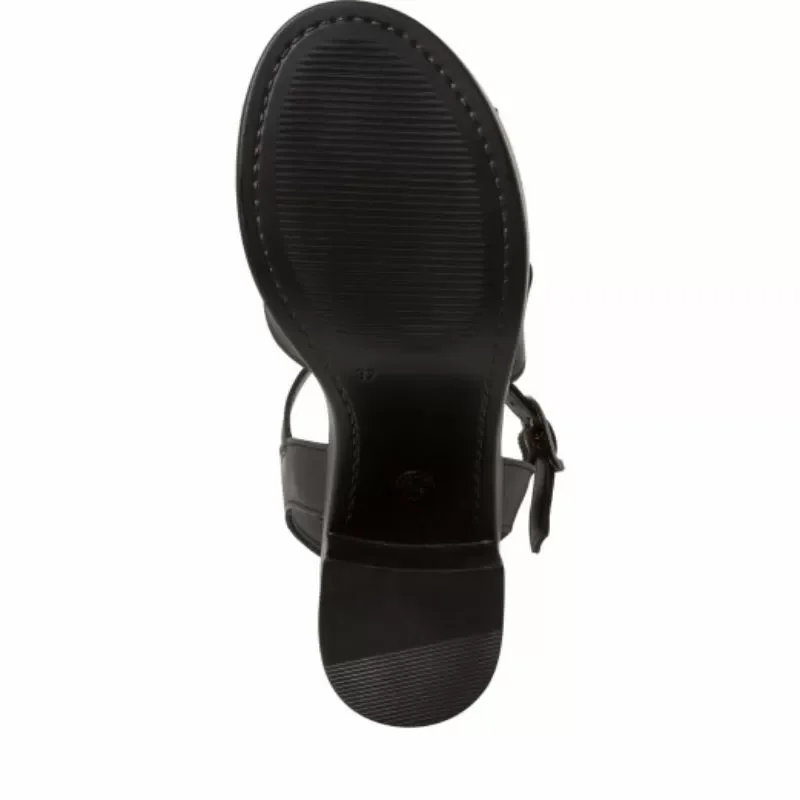 Дамски Сандали На Ток TAMARIS – 1-28022-42-001 BLACK — снимка 6