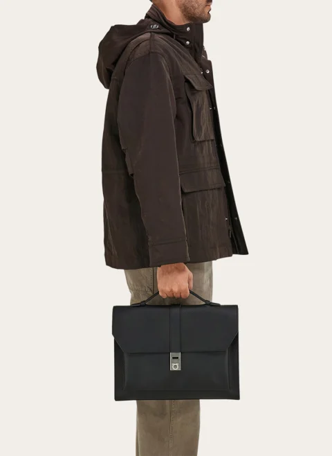 Чанта тип куфарче 'Hug' Ferragamo — снимка 8