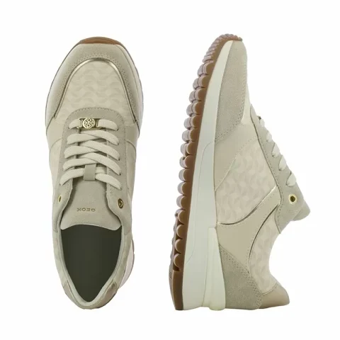 Дамски Сникърс GEOX – D5500A D DESYA PAPYRUS/LT TAUPE — снимка 2