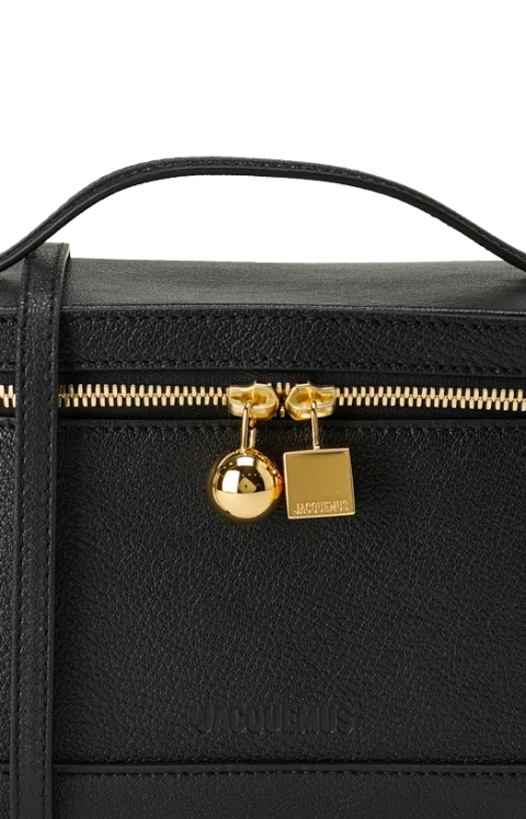 Le Petit Vanity Shoulder Bag in Black — снимка 5