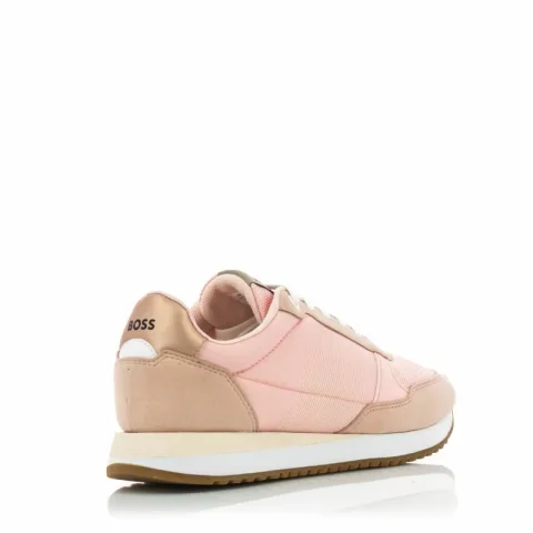 Дамски Сникърс BOSS – 50493249 KAI_RUNN_MXPRW Light/Pastel Pink — снимка 2