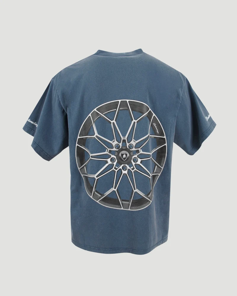Automobili Lamborghini Boxing T-Shirt in Dark Blue — снимка 3