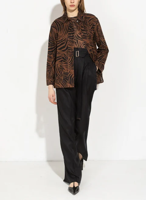 Риза с принт Max Mara Studio Mstpanino