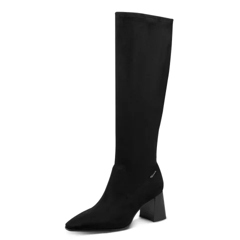 Ботуши На Ток TAMARIS – 1-25528-47-001 BLACK — снимка 3