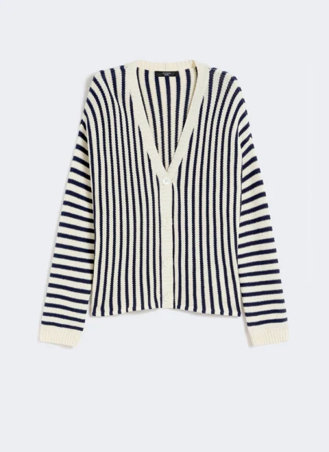 Жилетка от фино плетиво Weekend Max Mara Wkdnicchia — снимка 7