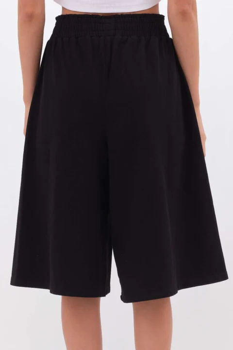 Бермуда Relaxed Long DLWSB000029 black — снимка 2