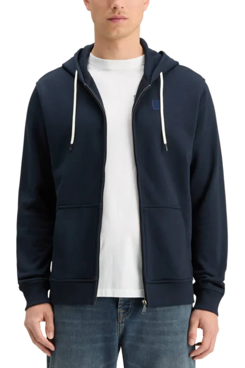 Жилетка Logo Badge Zip-Through Hoodie 178745 SC0002 night — снимка 2