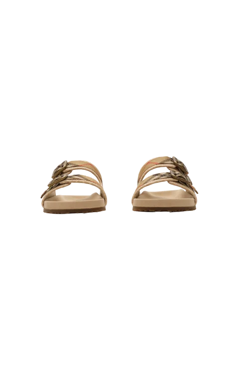 Check Suede Urchin Sandals — снимка 3