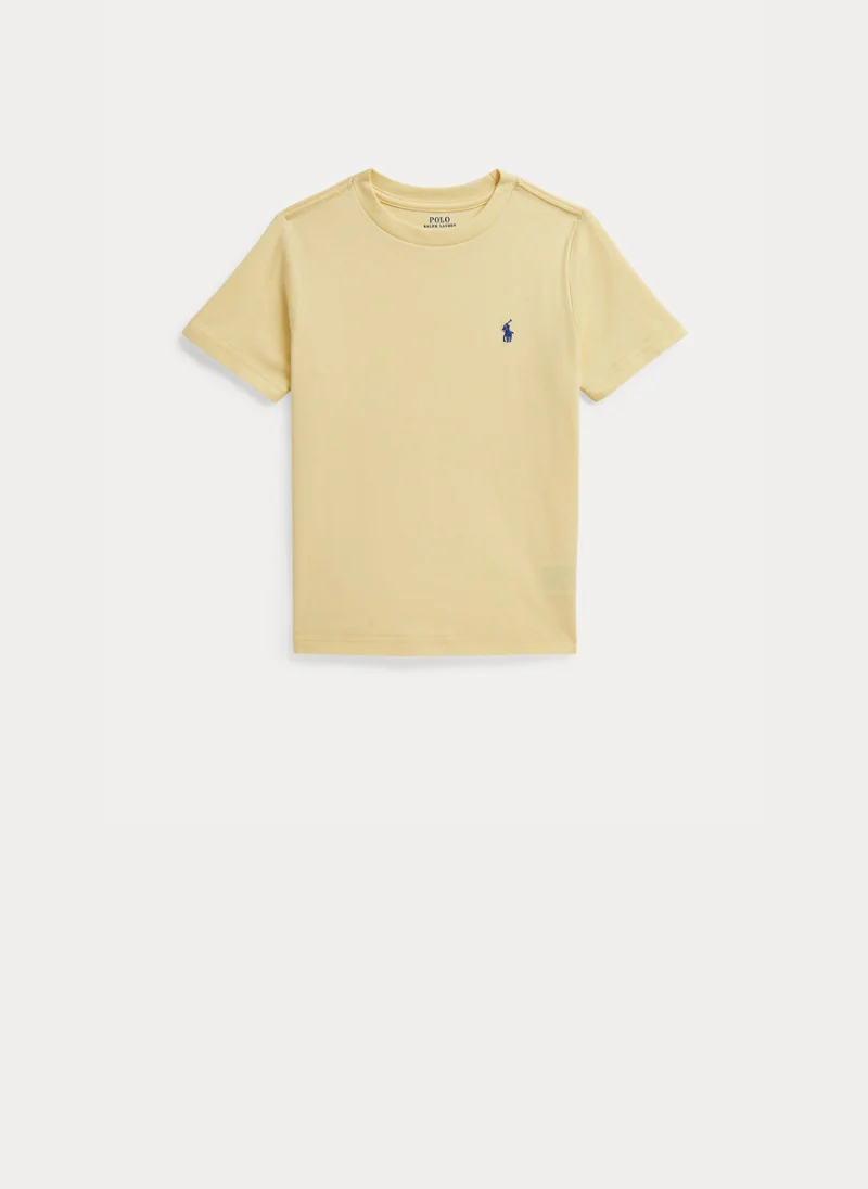 Тишърт с бродерия Ralph Lauren Kids 2-7