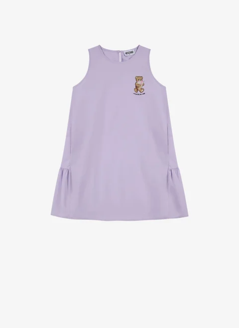 Рокля с принт Moschino Kids