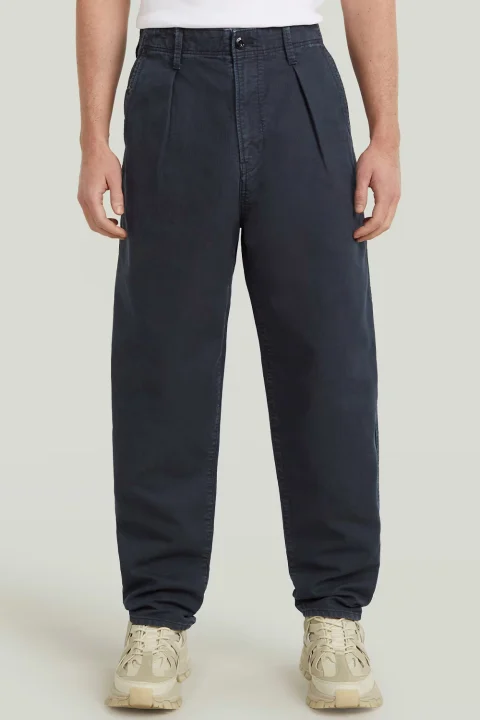 Панталон Pleated Chino Relaxed Tapered D24543-D752-D418 salute gd — снимка 2