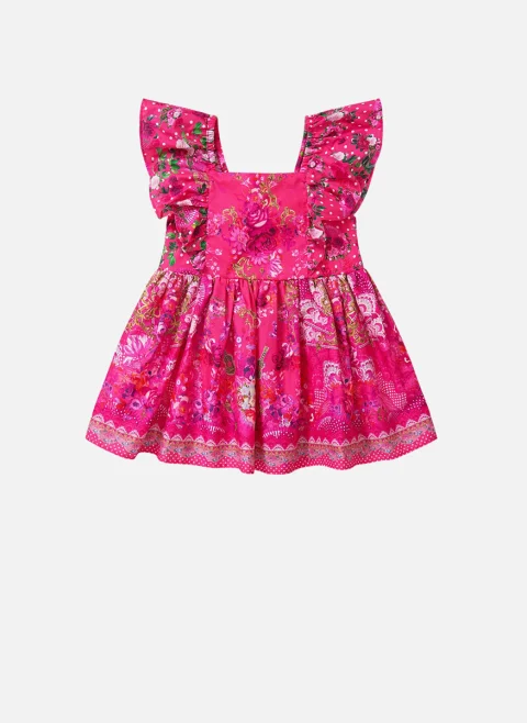 Рокля с принт 'Flamenco rose' Camilla Kids