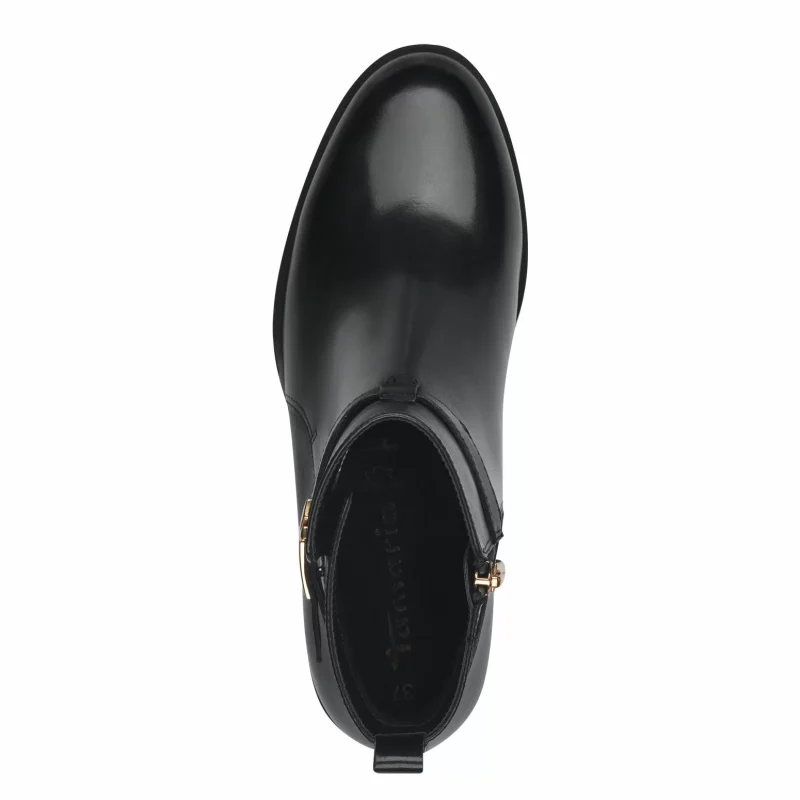 Дамски Равни Боти TAMARIS – 1-25321-43-001 BLACK_1 — снимка 5