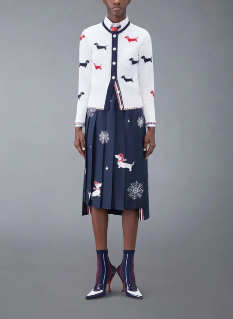 Жилетка от фино плетиво 'Hector' Thom Browne