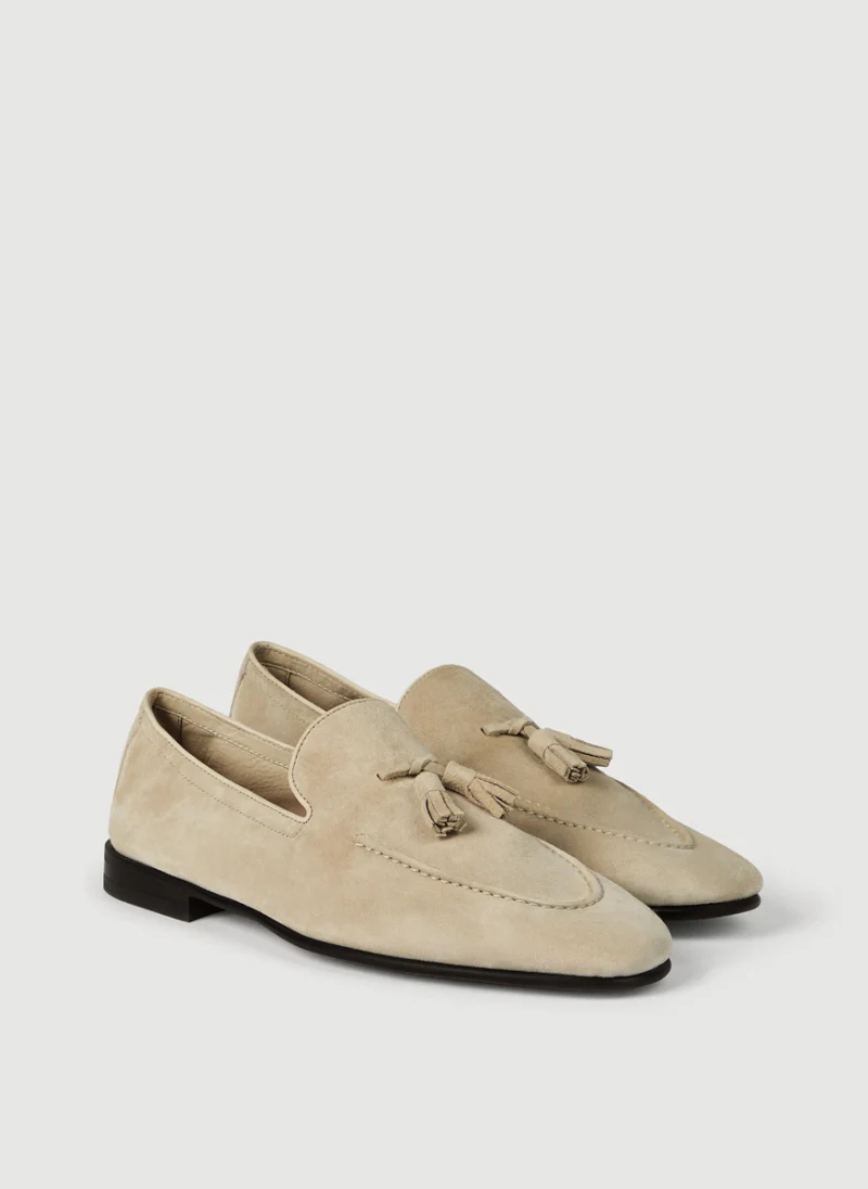 Велурени мокасини Brunello Cucinelli — снимка 2