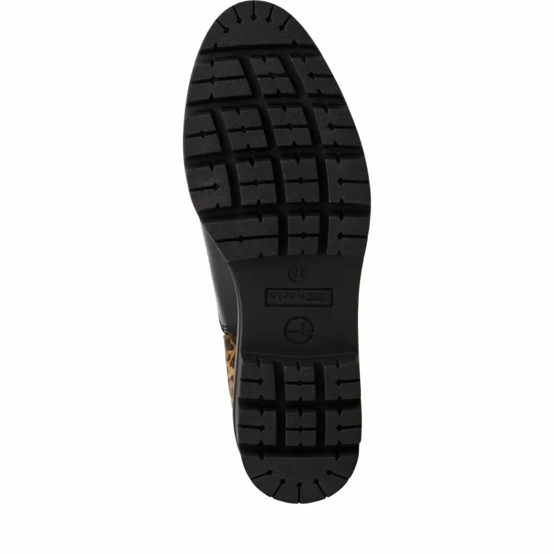 Дамски Равни Боти TAMARIS – 1-25446-43-098 BLACK COMB — снимка 6