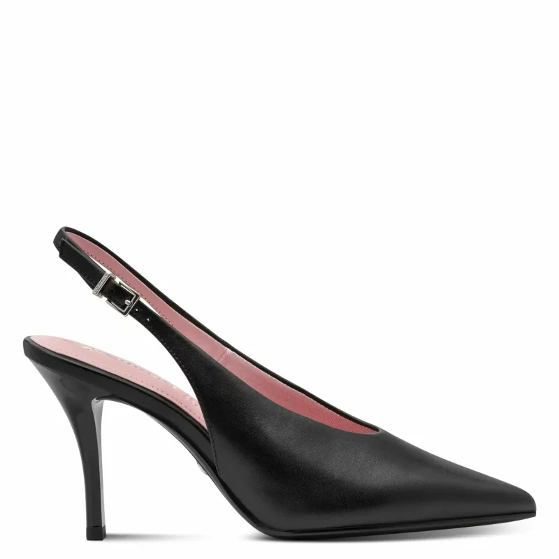 Токчета TAMARIS – 1-29642-46-003 BLACK LEATHER
