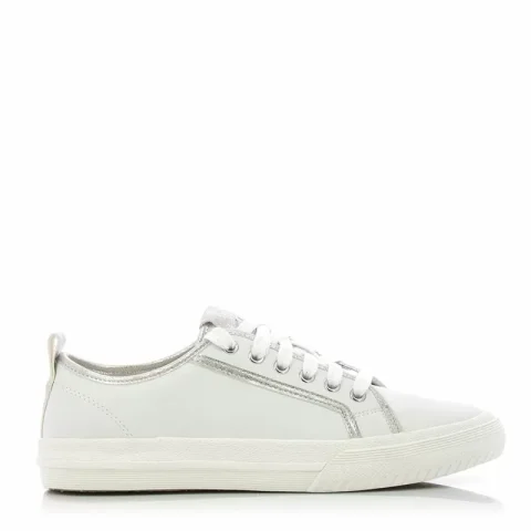 Дамски Гуменки CLARKS – 26169935 ROXBY LACE OFF WHITE